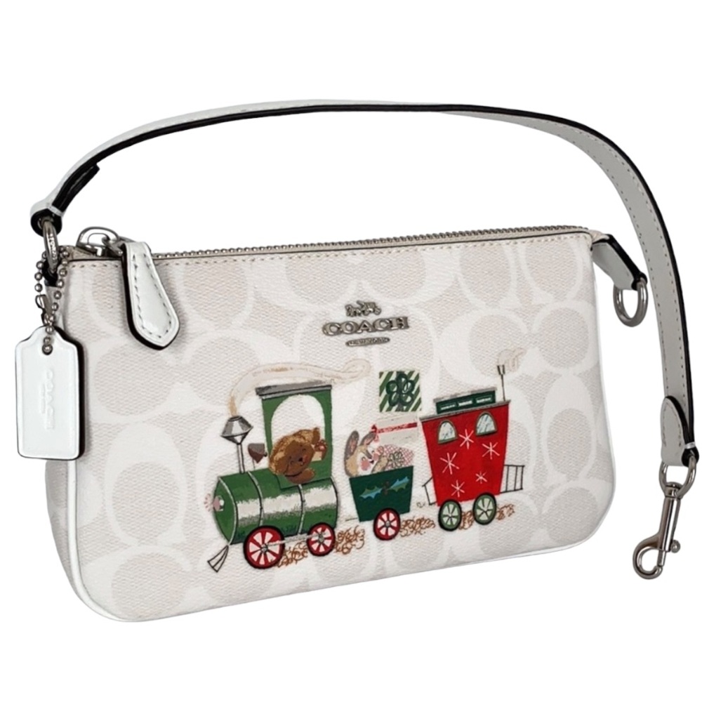 Coach Signature Train Nolita 19 Mini Bag